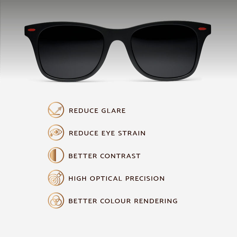A-vision Eyewear, reduce glare, reduce eye strain, better contrast, high optical precision, better colour rendering