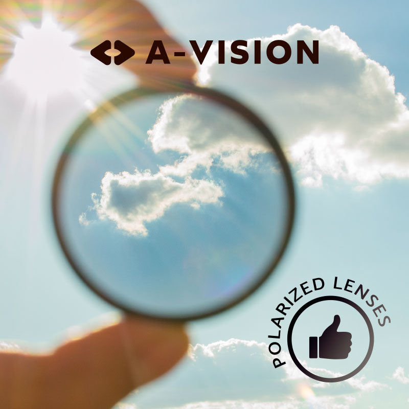 Waylux glasses from A-vision Eyewear, polarized lenses
