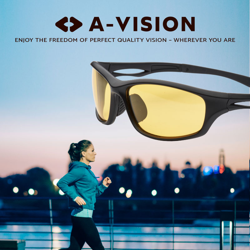 Myopia Driving Glasses from A-vision for perfect quality vision