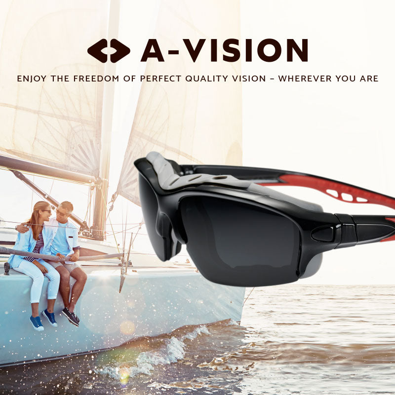 A-vision Eyewear, Aero Sport Sunglasses, enjoy the freedom og perfect quality vision