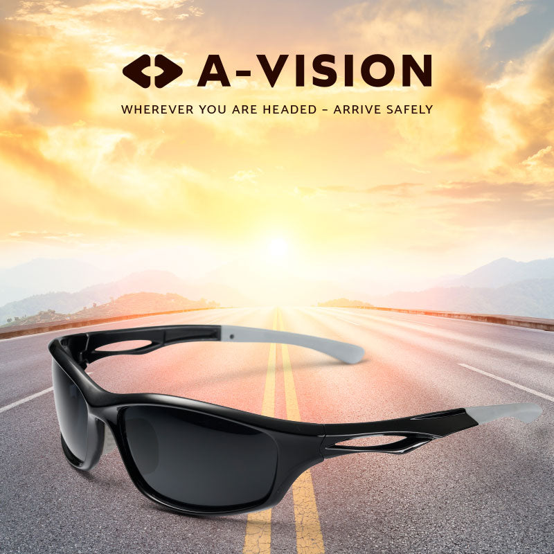 A-vision Eyewear Aero Sunglasses, where you are headed, arrive safely