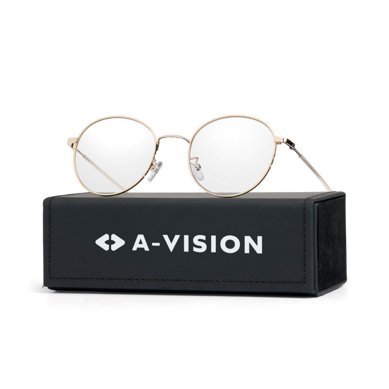 A-vision Eyewear Blue Light Glasses with high quality glasses case